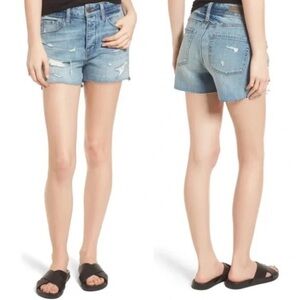 Treasure & Bond Distressed Raw Hem Denim Shorts, Size 29, NWT